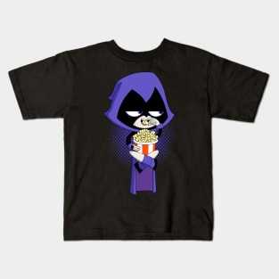 Raven Pop Corn Kids T-Shirt